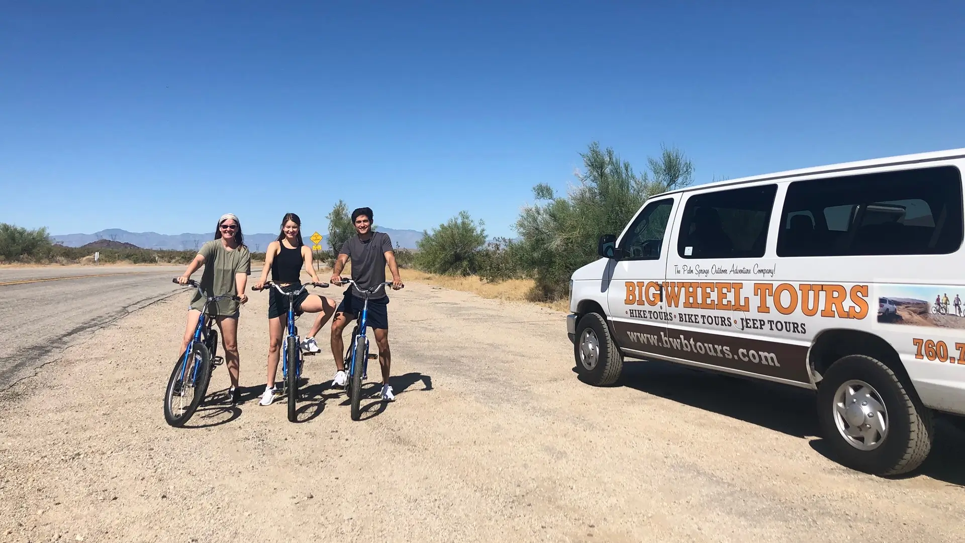 Riders in the Coachella Valley